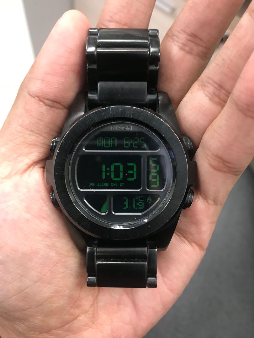 Nixon unit ss black new arrivals