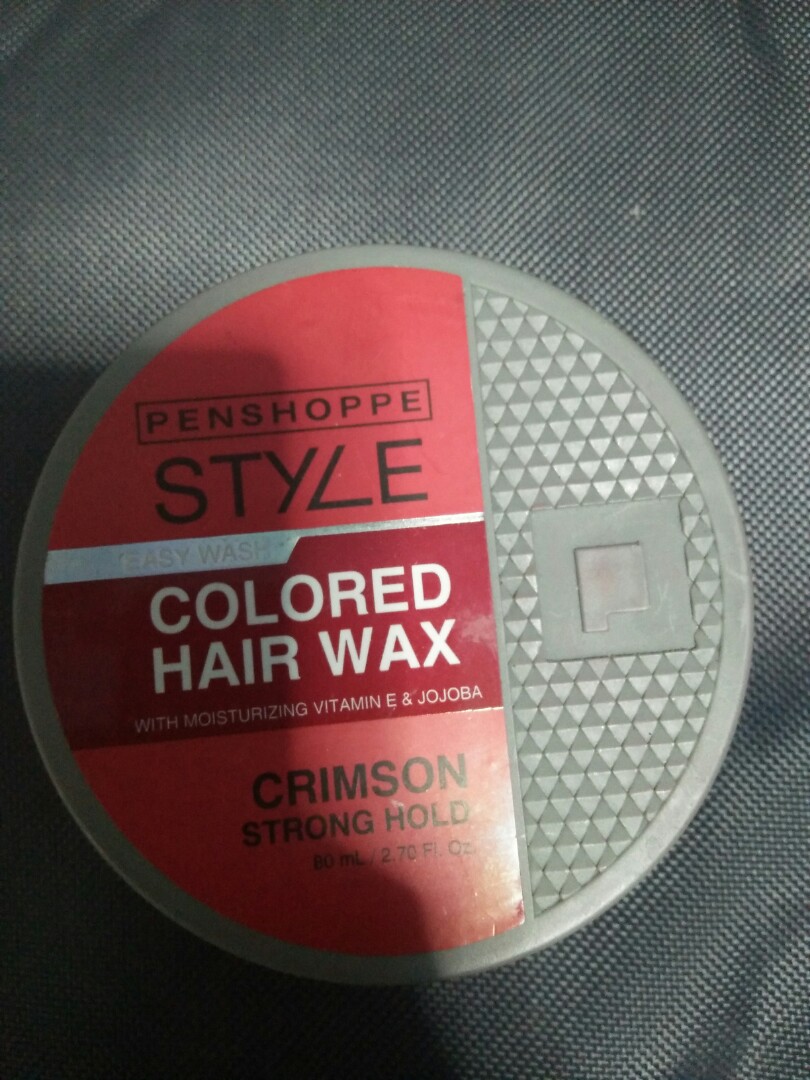 Penshoppe Style Colored Wax In Crimson