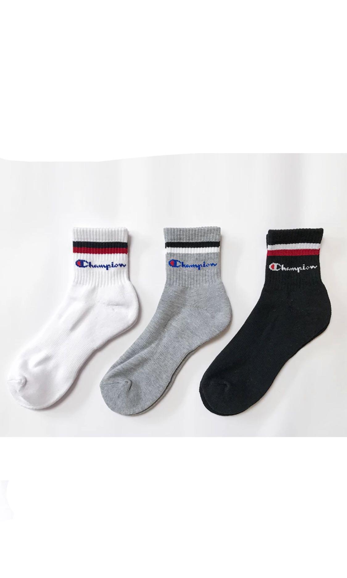 PO champion long socks, Men's Fashion 