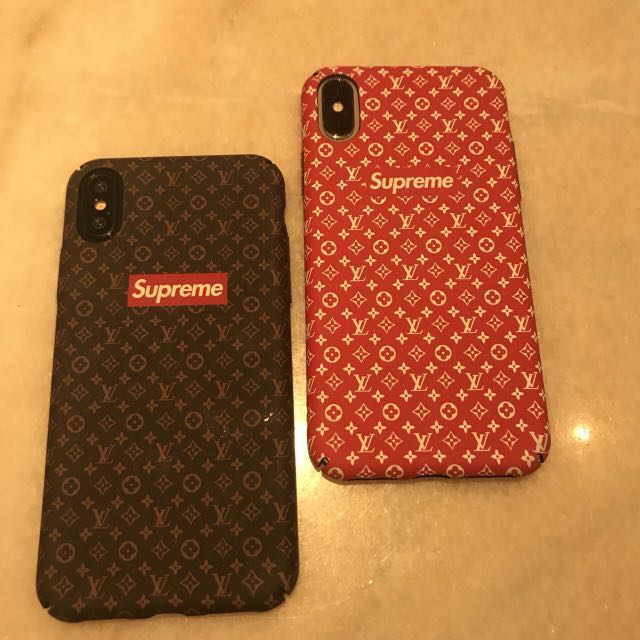 Case LV Supreme - iPhone X / XS