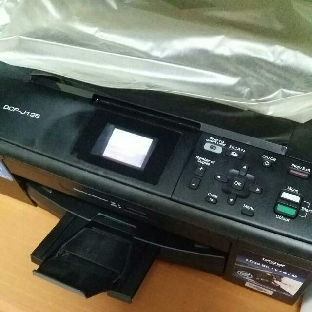 Printer Brother Dcp J125 All In One Computers And Tech Printers Scanners And Copiers On Carousell 5699