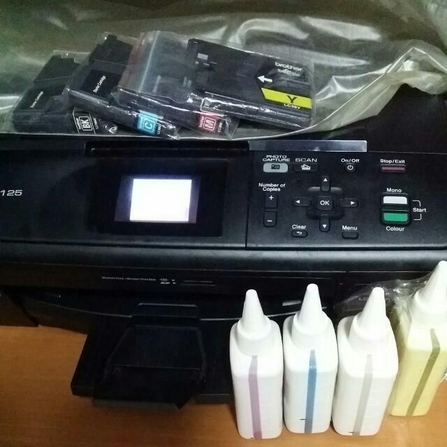 Printer Brother Dcp J125 All In One Computers And Tech Printers Scanners And Copiers On Carousell 8504