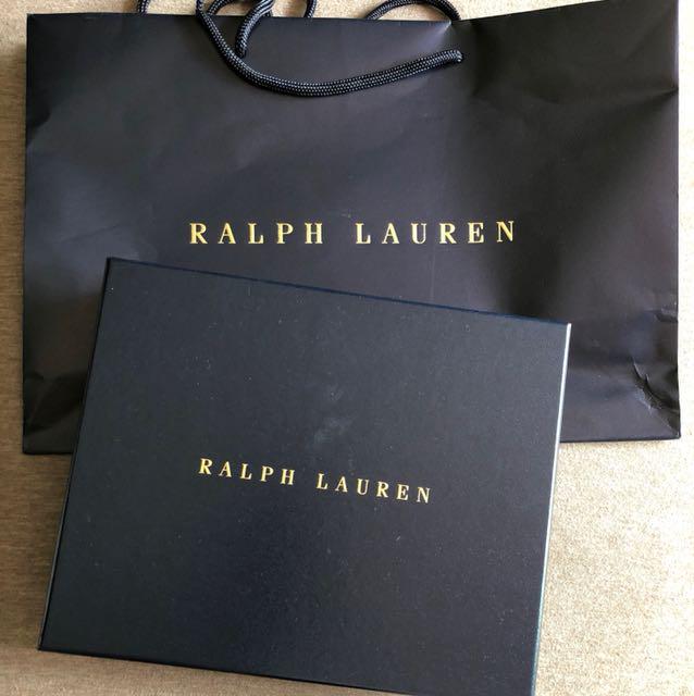 toezicht houden op plan Koloniaal Ralph Lauren Gift Box & Paper Bag, Women's Fashion, New Undergarments &  Loungewear on Carousell