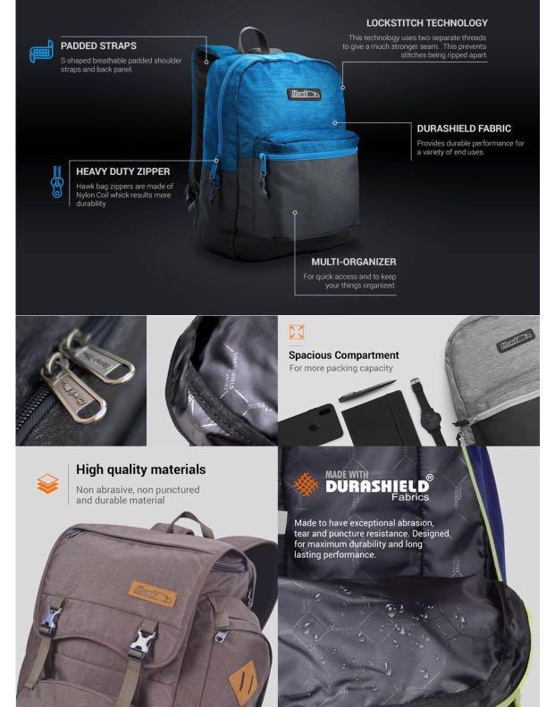 Red Hawk Bag pack, Men's Fashion, Bags, Sling Bags on Carousell