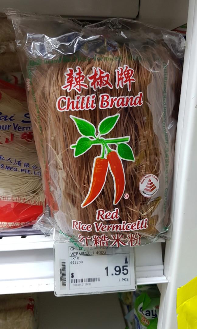 Red Rice Vermicelli (Chilli Brand), Food & Drinks, Rice & Noodles on