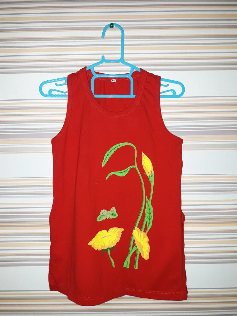 Red Tee / Top (for Kids) (Category: Babies & Kids Fashion) located in Pasig City. Submitted by panacheph (Listing ID 176385576, Image 1). Description: #garagesale4 Follow our instagram account: @panacheph ♡.
