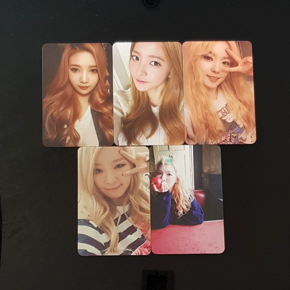 Red Velvet Ice Cream Cake Photocard Set Entertainment K Wave On
