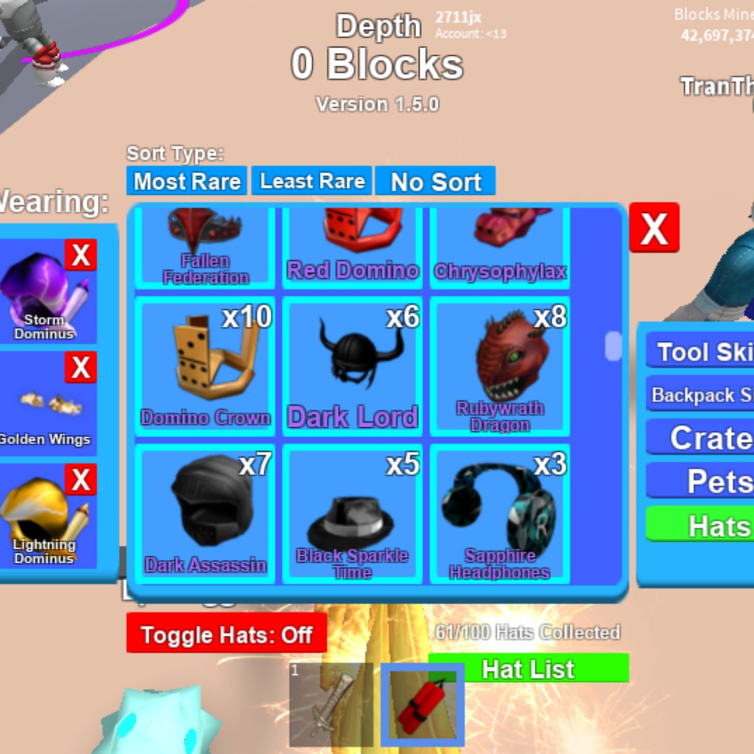 Roblox Mining Simulator Items Toys Games Video Gaming In Game