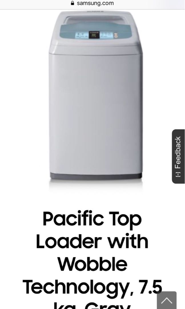 Samsung Washing Machine, TV & Home Appliances, Washing Machines and