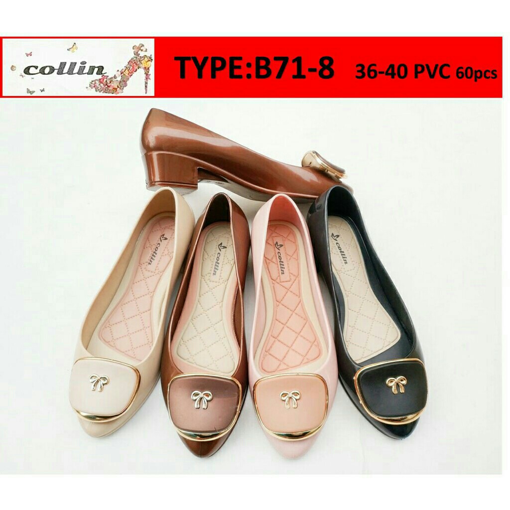 Sepatu Jelly Collin Pita Wedges Si Sepatu Wanita Jelly Terbaru Olshop Fashion Olshop Wanita Di Carousell