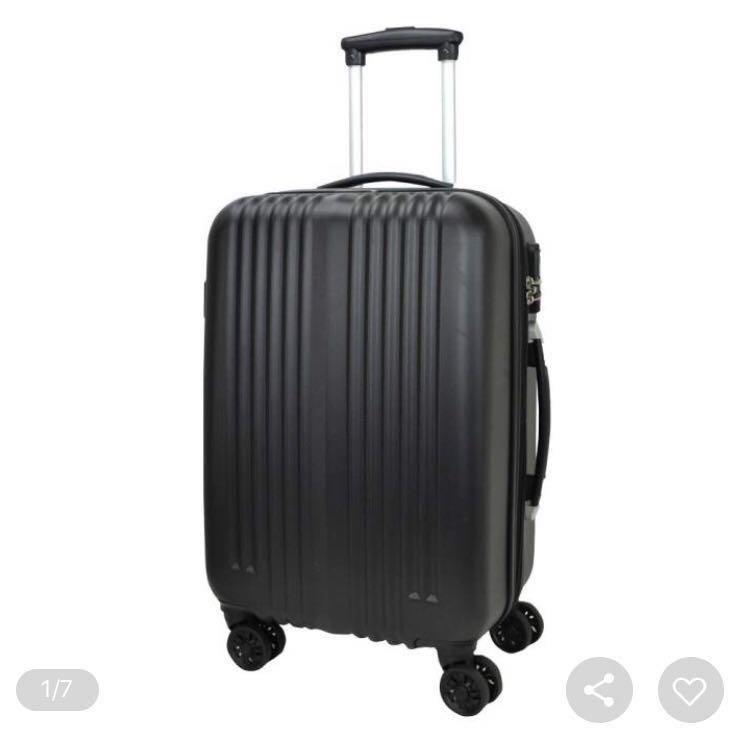 Slazenger ABS Expandable Hardcase Luggage 28inch Black, Hobbies & Toys, Travel, Luggage on
