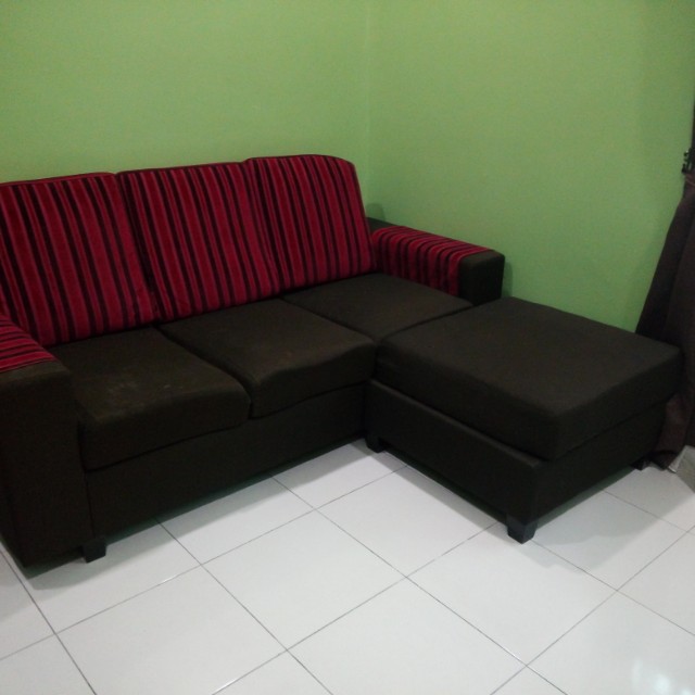 Sofa L Shape Untuk Dijual Home Furniture Others On Carousell