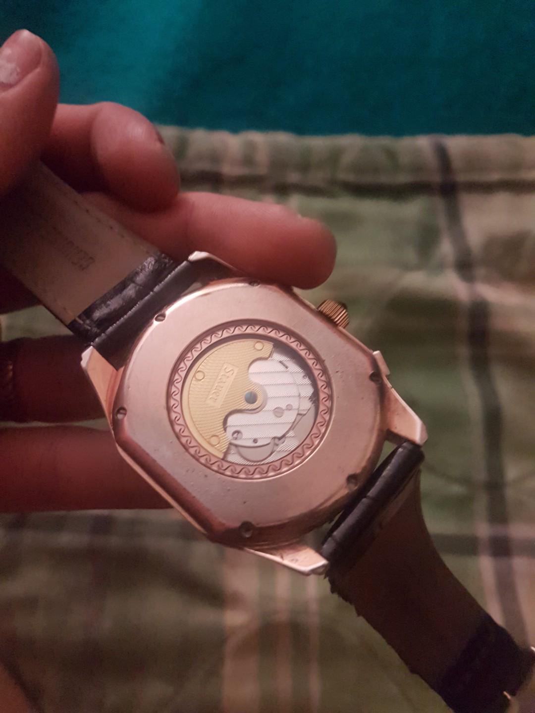 Stauer self best sale winding watch