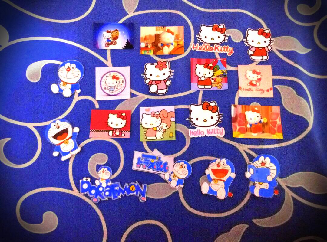 Stiker Kartun Stiker Doraemon Stiker Hello Kitty Dll J Stiker Kartun Stiker Doraemon Stiker Hello Kitty Dll J