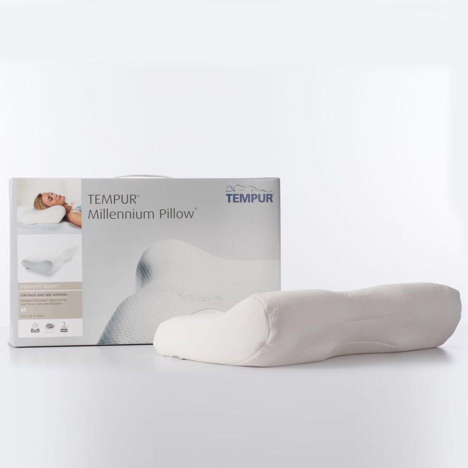 Tempur Millenium Pillow For Back Side Sleepers Health Beauty