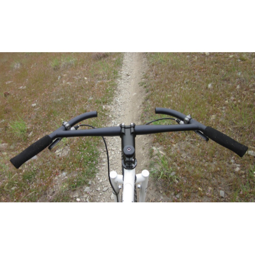 Titec J-bar Bikepacking Handlebar as designed by Jeff Jones