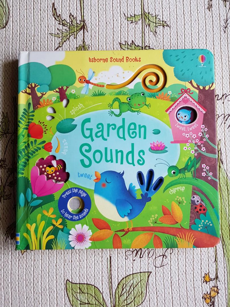 Usborne Sound Books (Bundle) Garden Sounds and Jungle Sounds, Hobbies
