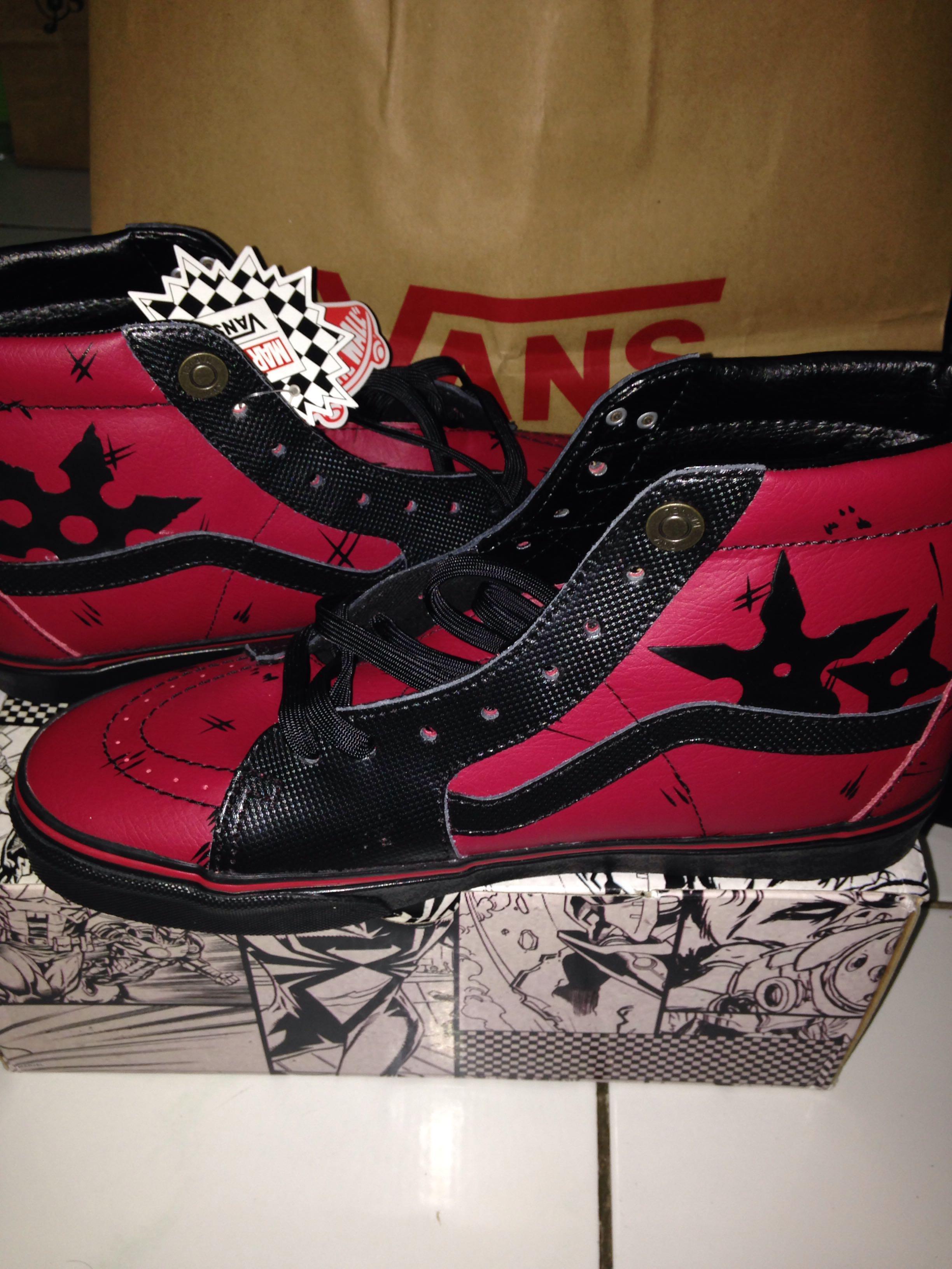 vans marvel 2018 deadpool