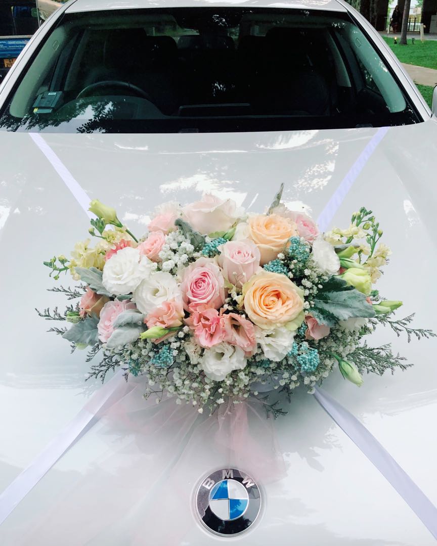 Wedding Car Decor Wedding Car Decoration Bridal Car Decor