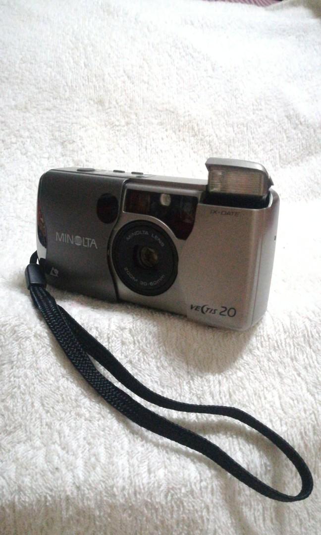 Vintage Minolta Vectis 20 Camera, Photography, Cameras on Carousell