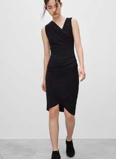 Aritzia Wilfred Free izidora dress XS in black