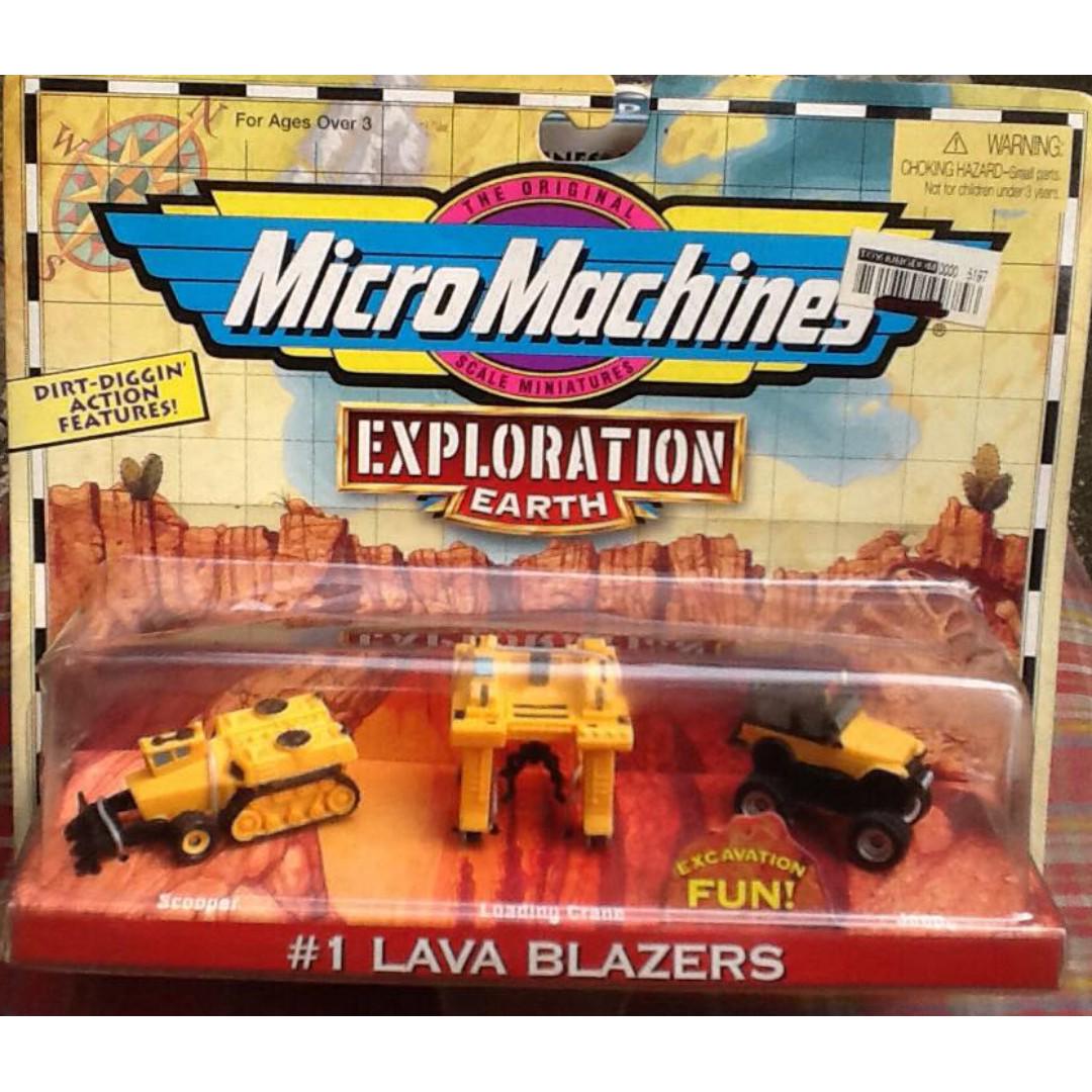 1 Lava Blazers Micro Machines Exploration Earth Toys Games Toys On Carousell