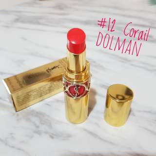 YSL唇膏 Rouge Volulte Shine #12