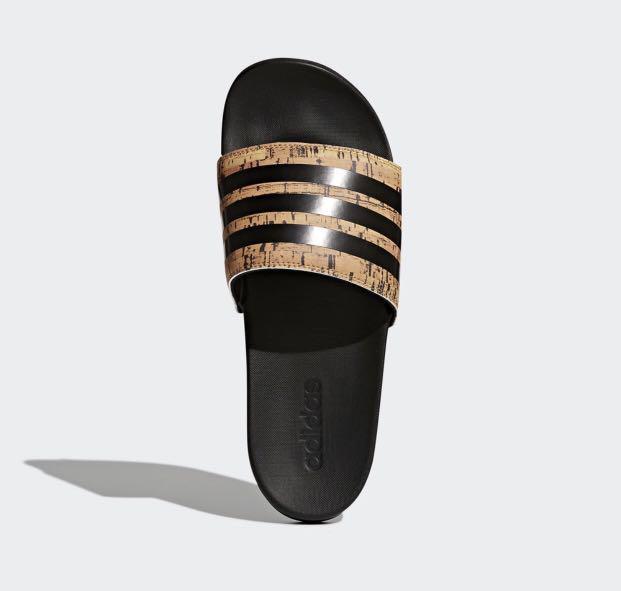 Adilette cloudfoam plus cork slides best sale