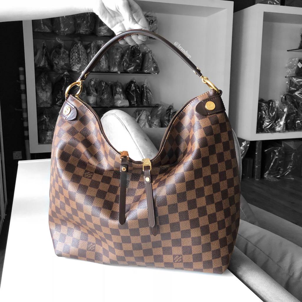 Authentic Louis Vuitton Damier Ebene Duomo Hobo N41861 LV, Luxury, Bags &  Wallets on Carousell