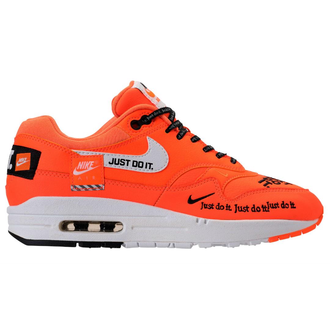 air max 1 just do it pack orange