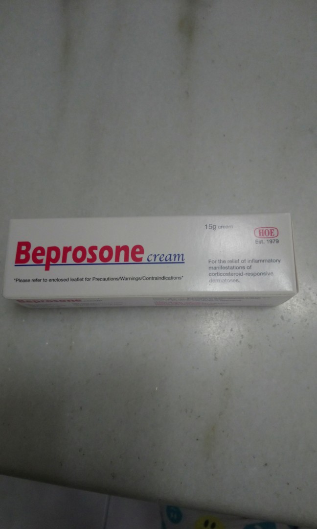 Beprosone Eczema Cream Beauty Personal Care Bath Body Body Care On Carousell
