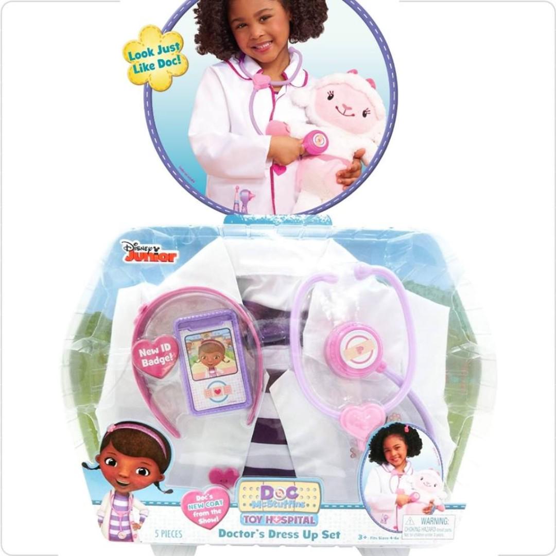 Doc mcstuffins doctor's dress up set on sale