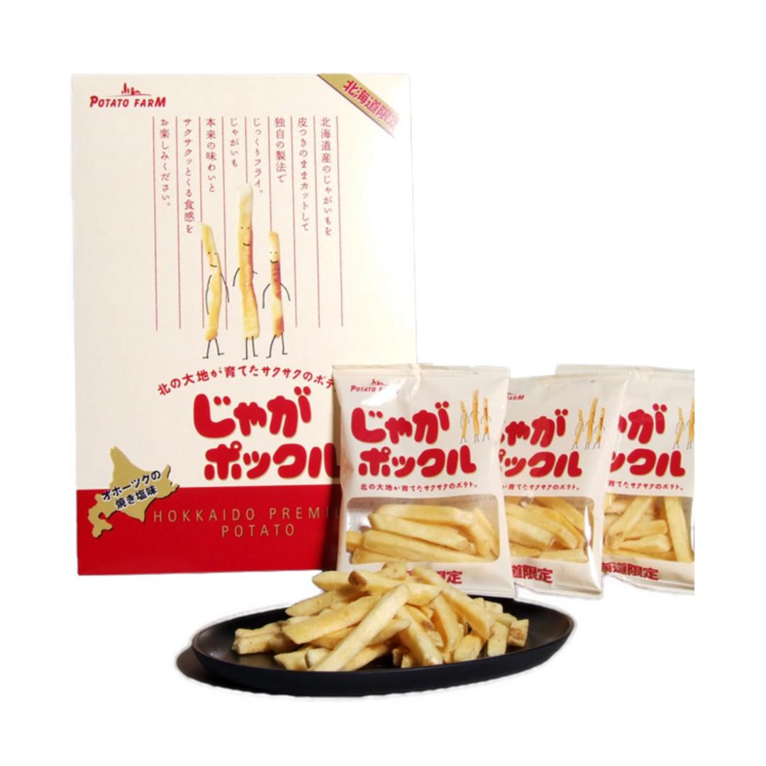 [READY STOCK] Calbee Potato Farm Fries (Hokkaido Jaga Pokkuru ), Food