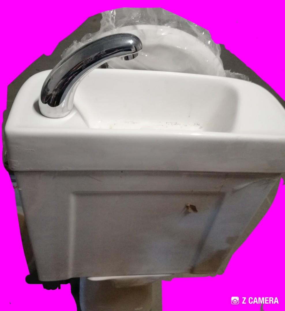 (BN) Eco pedestal toilet bowl, Furniture & Home Living, Bathroom