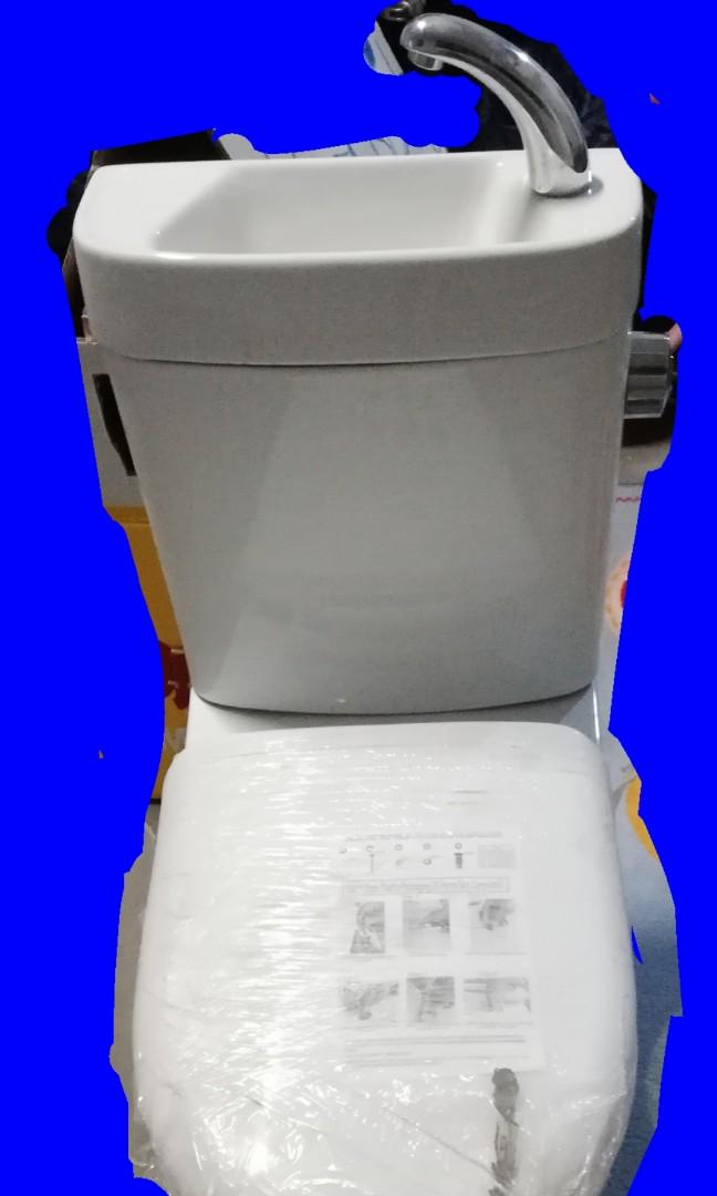 (BN) Eco pedestal toilet bowl, Furniture & Home Living, Bathroom