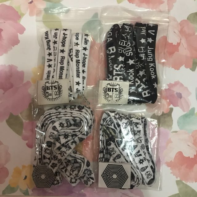 EXO/BTS SHOELACE, Hobbies \u0026 Toys 