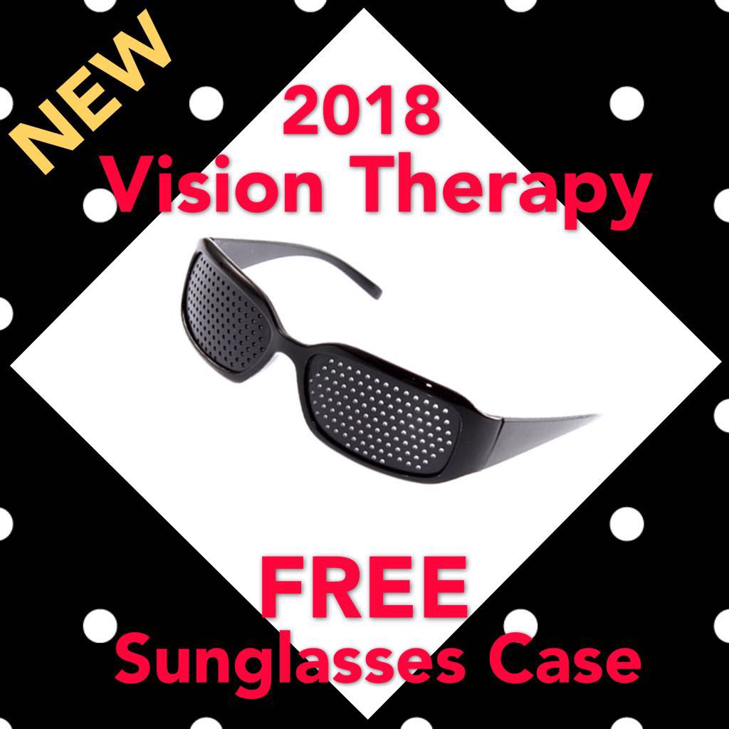 Pinhole glasses vision therapy deals