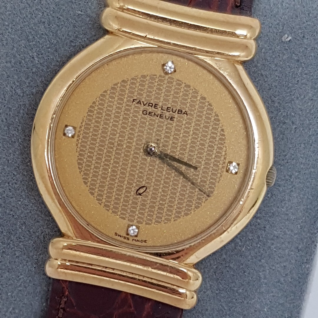 Montre Femme Favre-Leuba Genève Vintage - Non Testée, Rare, Occasion Avec Traces D'usure