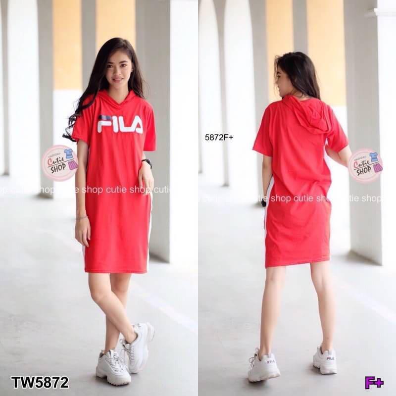 Fila hoodie dress shop Women s Fashion Tops Sleeveless on Carousell