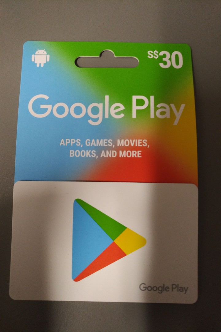 Google Play Gift Card R$ 30