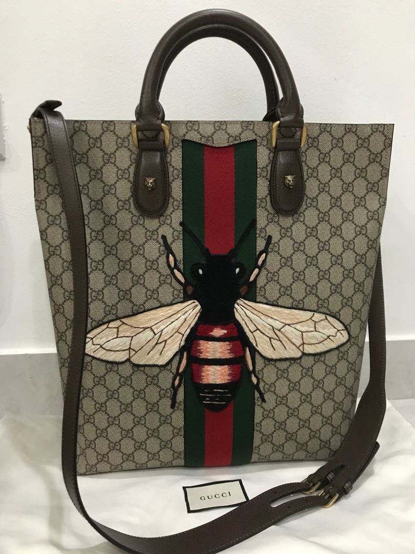 gucci embroidered bee