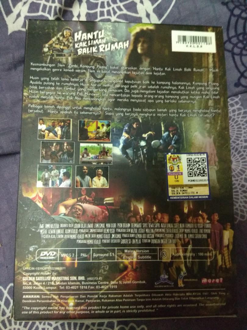 Hantu Kak Limah Balik Rumah Dvd Music Media Cd S Dvd S Other Media On Carousell