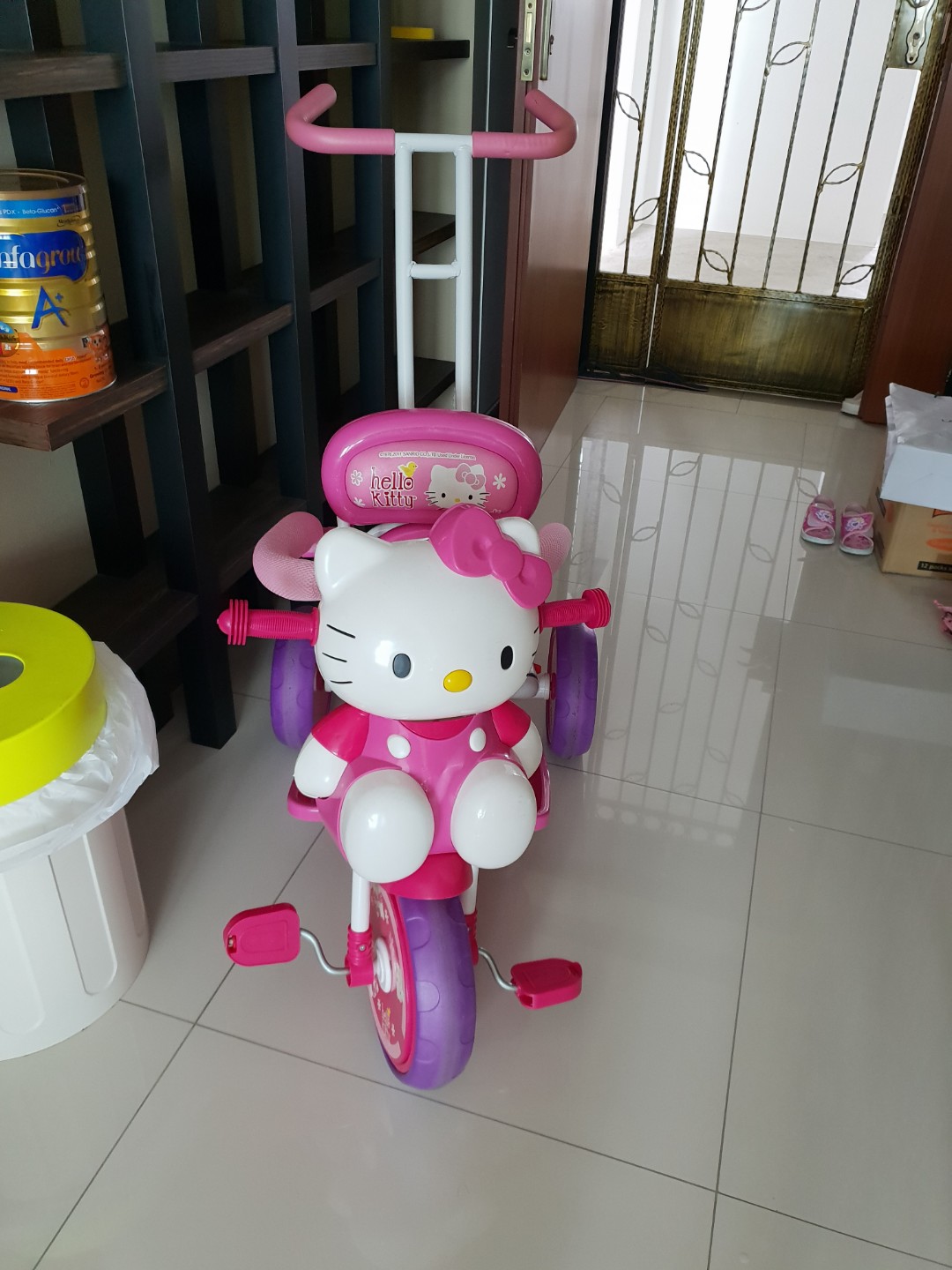 Hello Kitty Tricycle, Babies & Kids, Babies & Kids Fashion on Carousell