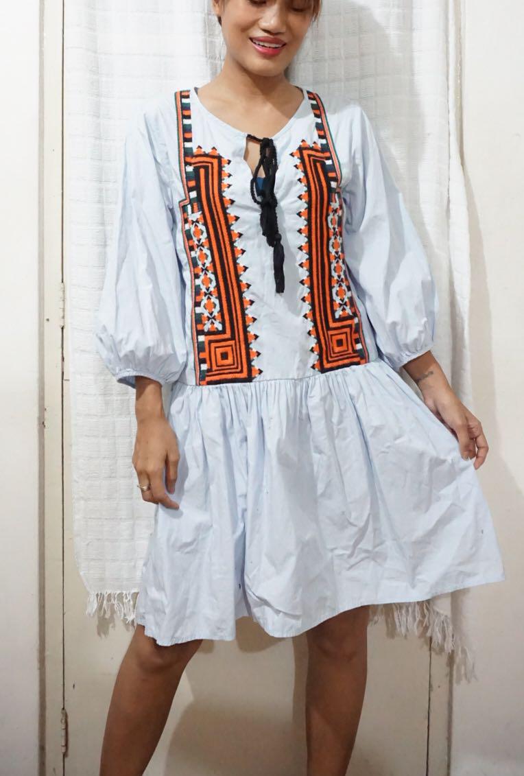 Boho on sale dress h&m