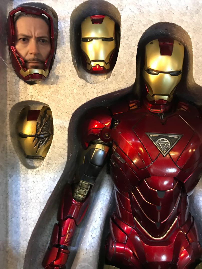 Hot Toys MMS378D17 Diecast Iron Man Mark VI