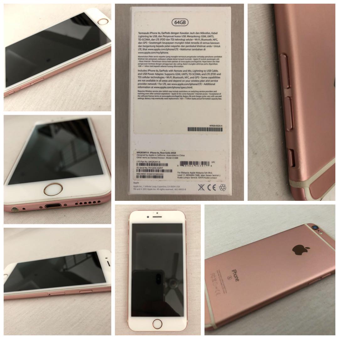 Iphone 6 rose gold contract sales