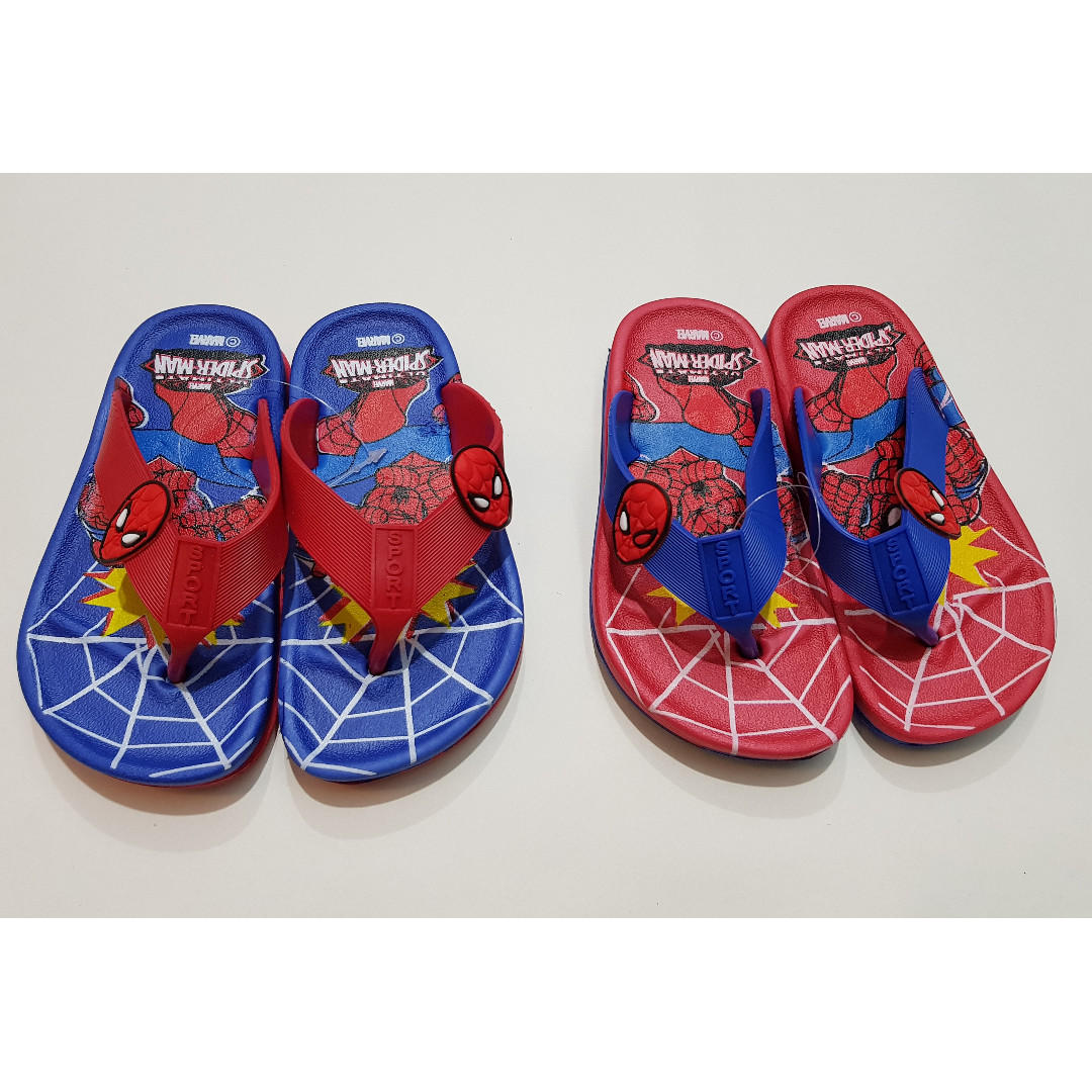 slippers spiderman