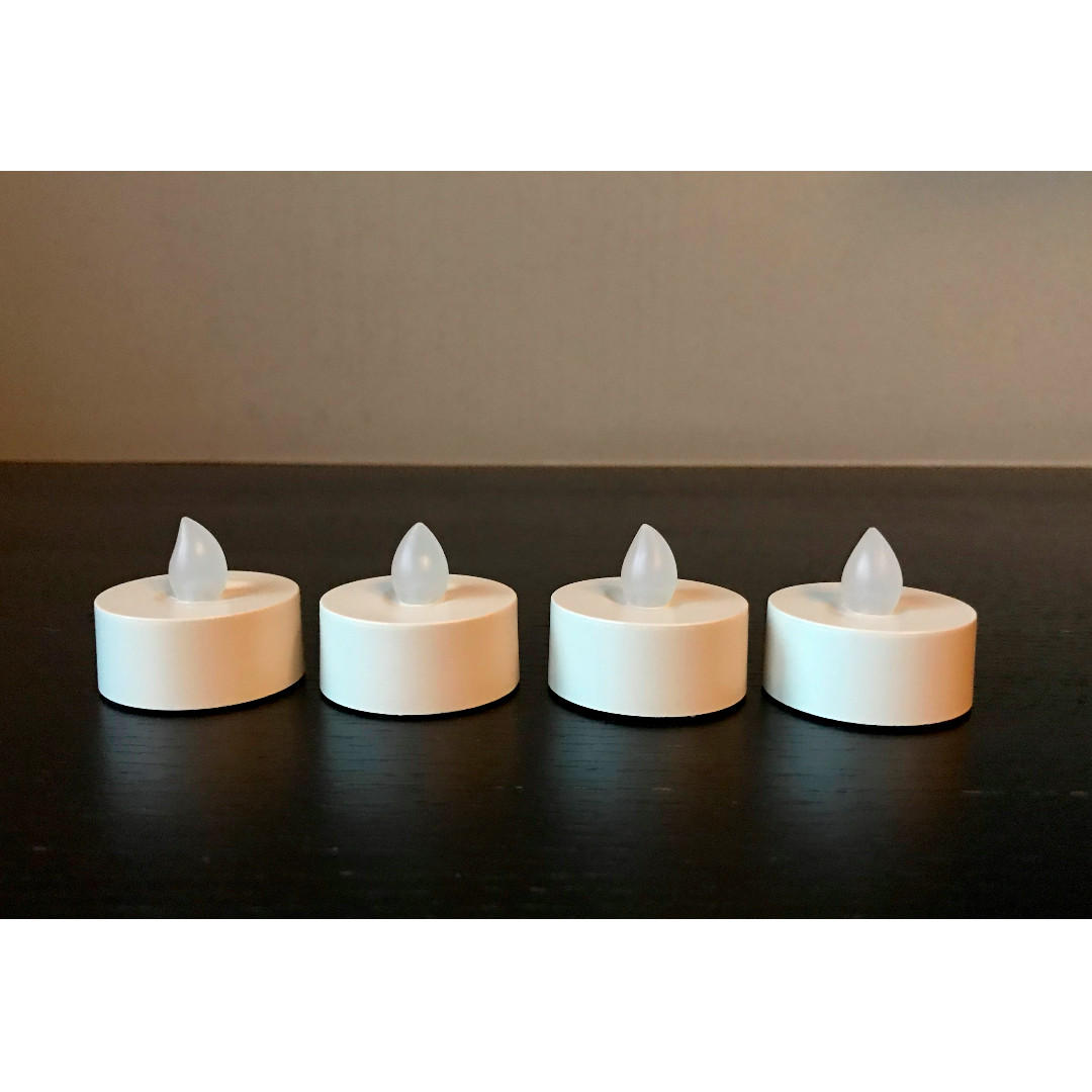 LED Candles 4 x Tea light "candles" by IKEA, Babies & Kids, Baby