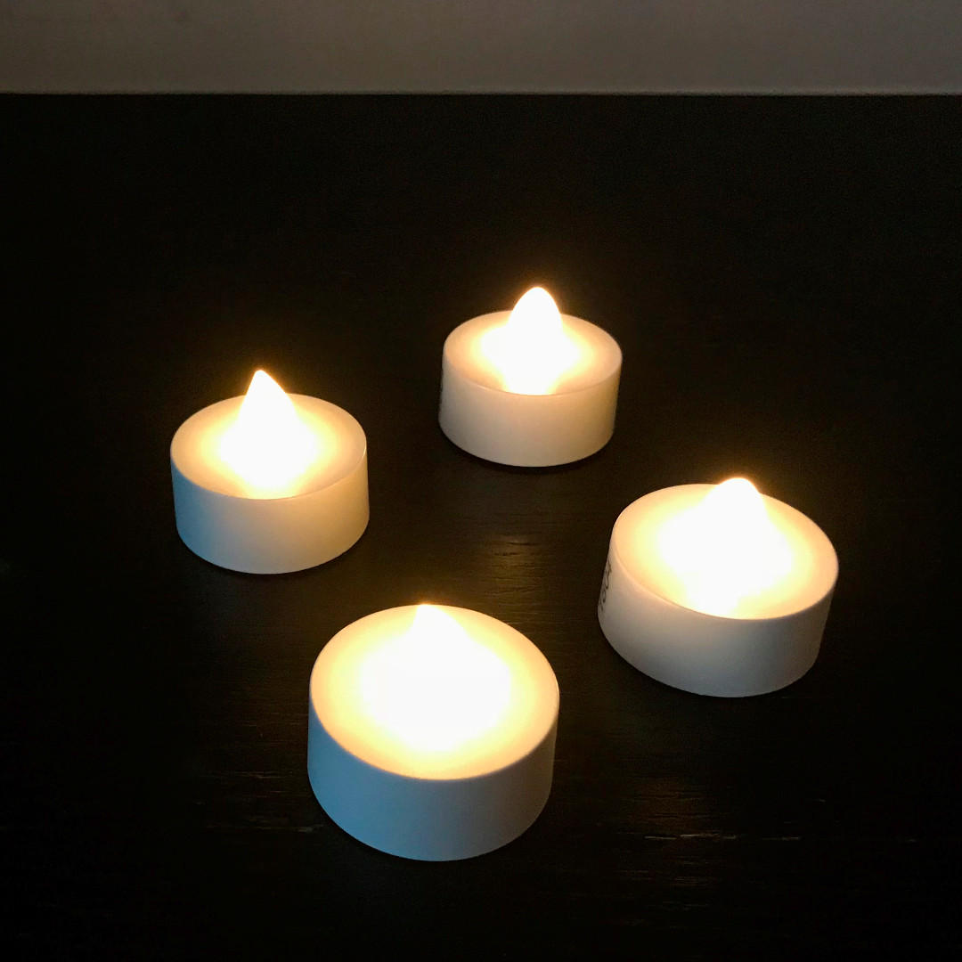 LED Candles 4 x Tea light "candles" by IKEA, Babies & Kids, Baby