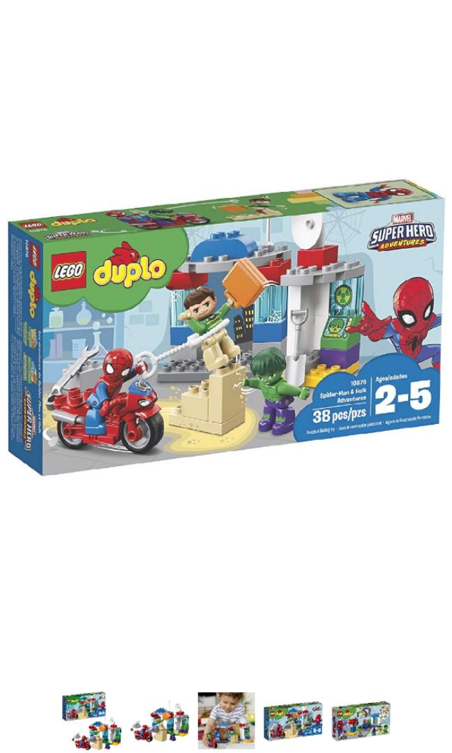 lego duplo spiderman and hulk adventures